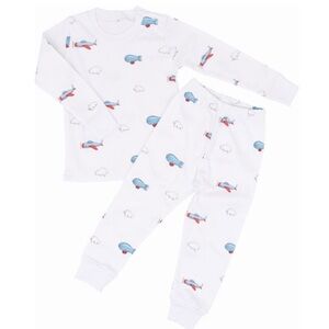 (NWT) Sammy + Nat airplane two piece pajamas